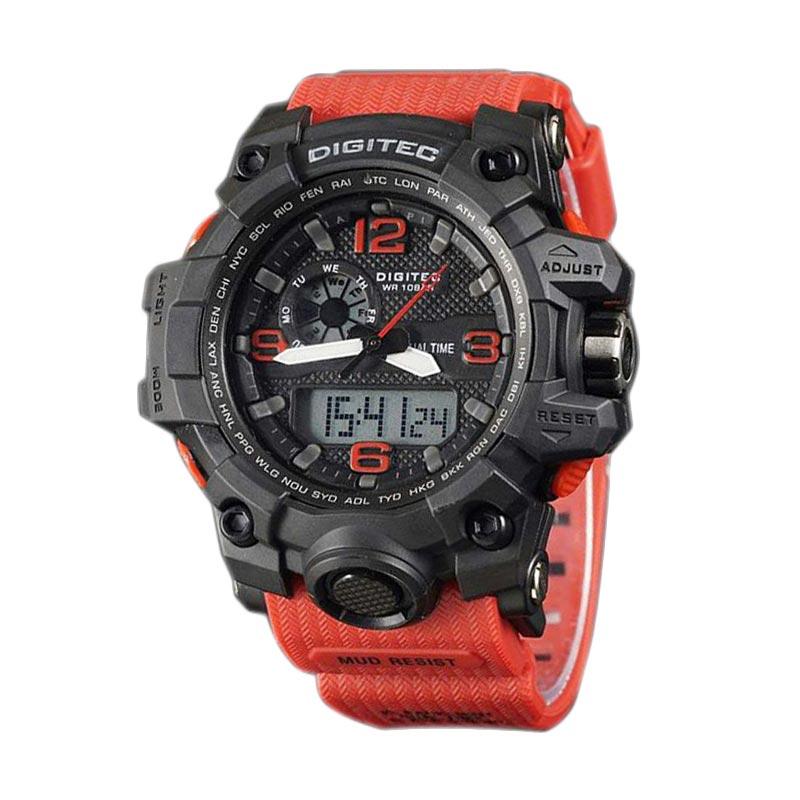 Jual Digitec DG2093SS Dualtime Jam Tangan Pria - Merah 