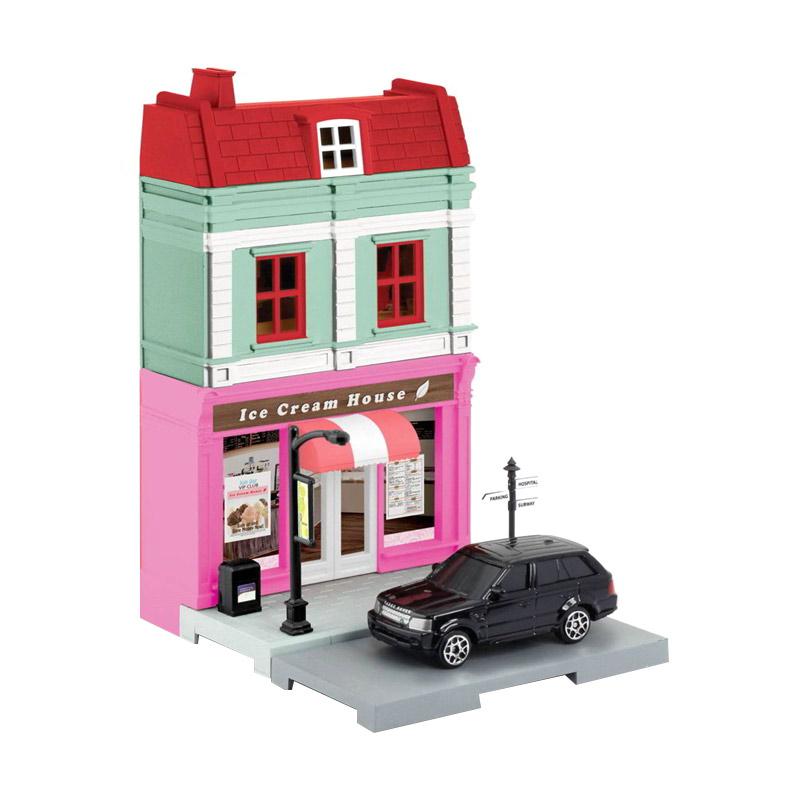 Jual RMZ City Ice Cream House Diecast Diorama Set [1:64