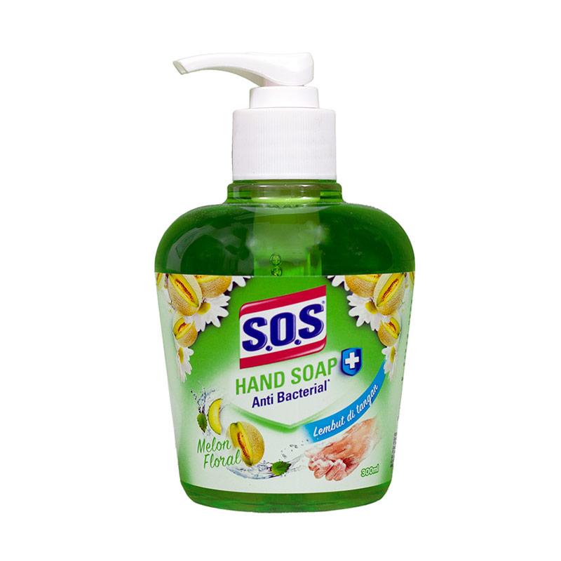 Jual SOS Hand Soap Wangi Melon Floral Botol Sabun Cuci
