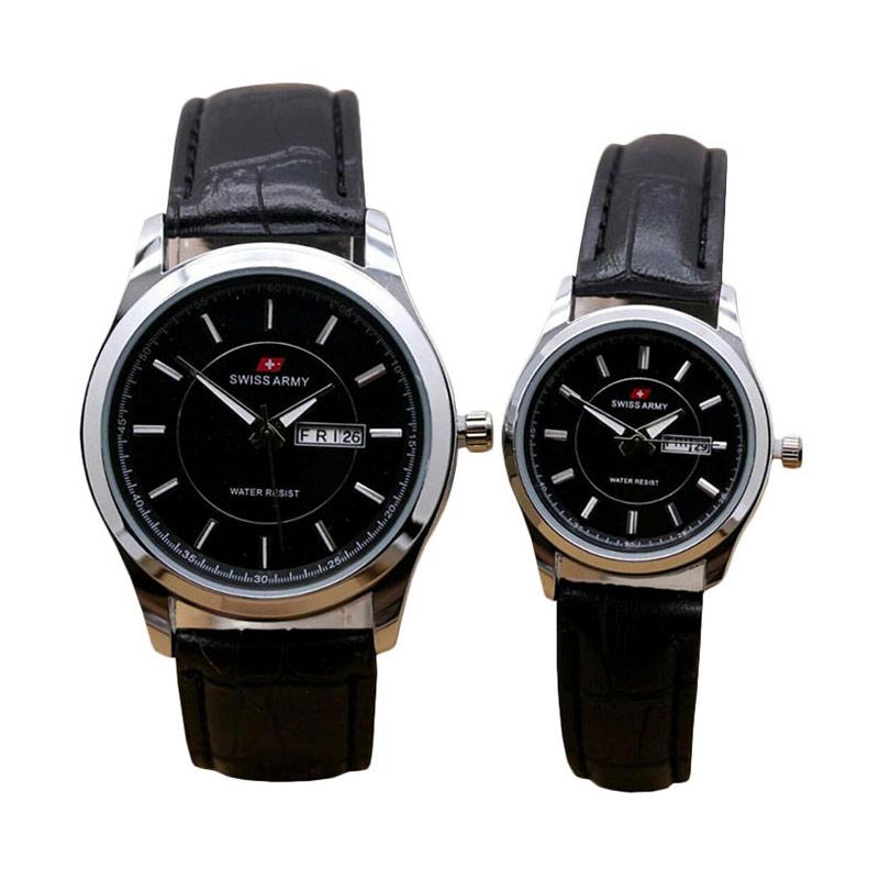 Jual Swiss Army TA2023G-AD Jam Tangan Couple - Hitam 