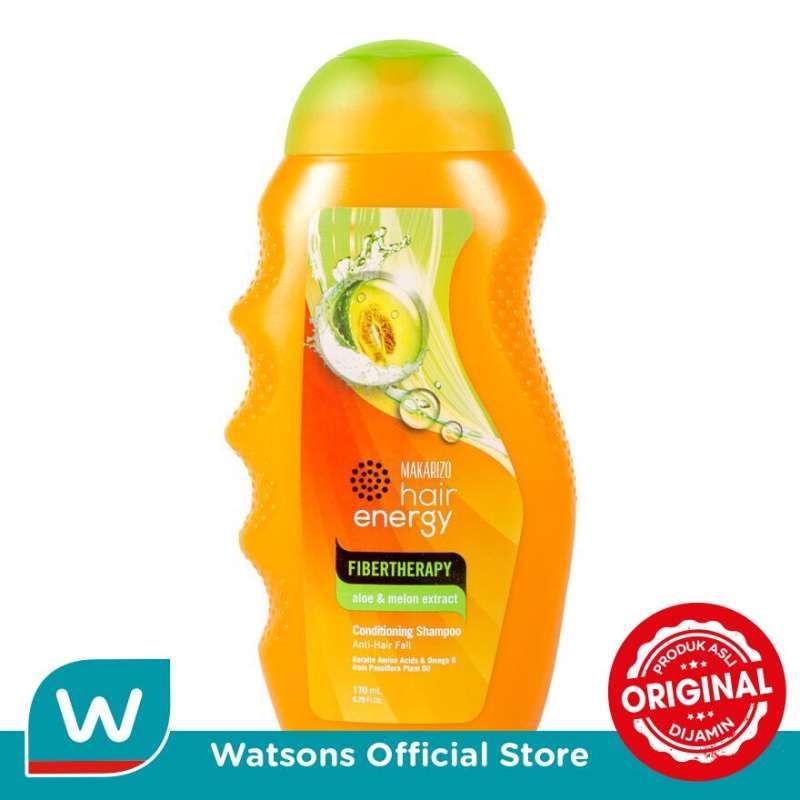 Jual Makarizo Hair Energy Shampoo Aloe & Melon Extract [170 mL] di