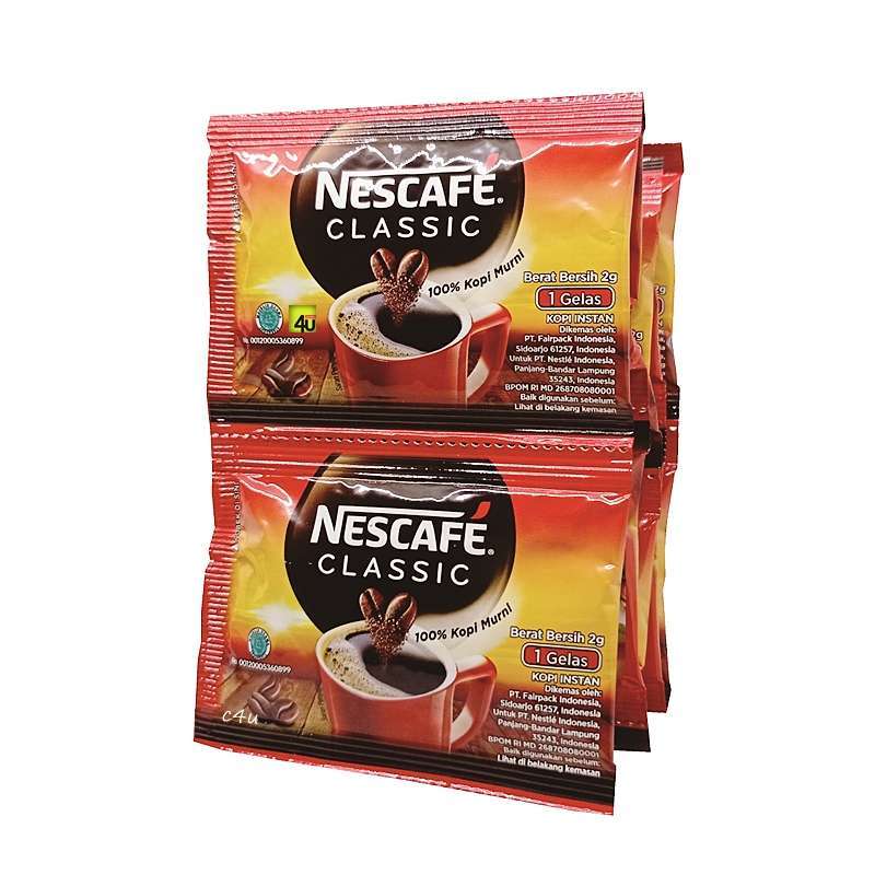 Promo Nescafe Classic Kopi Instan [2 g/ 10 sachet] Diskon 12 di Seller