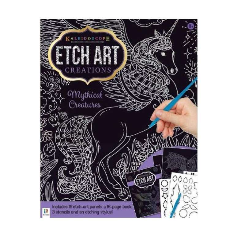 Jual Etch Art Mythical Creatures 9781488936289 Toys Ori Periplus Di
