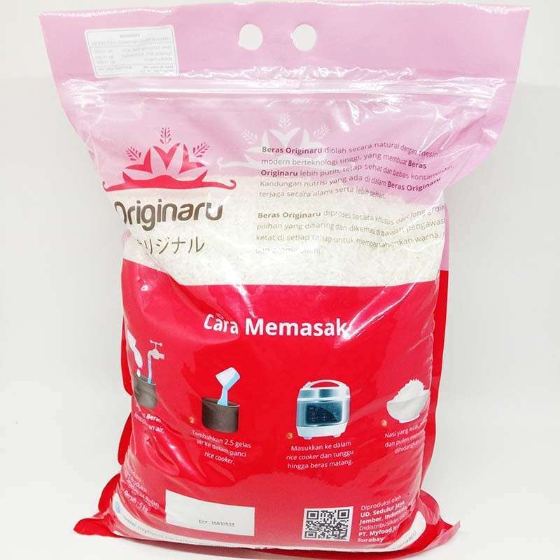 Jual Originaru Long Grain Zero Sugar Rice 5 Kg Di Seller Papaya Fresh ...