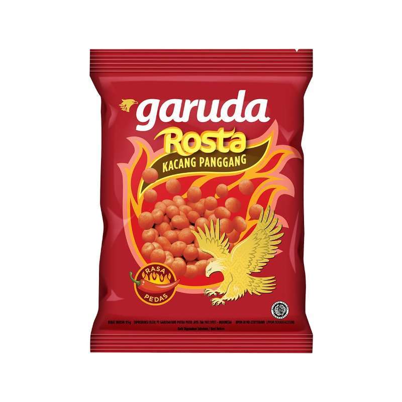 Promo Garuda Rosta Kacang Pedas [70 g] Diskon 17% di Seller Garuda ...