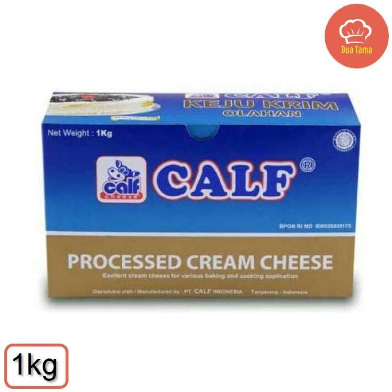 Jual CALF CREAM CHEESE 1KG HALAL TIDAK PERLU MASUK KULKAS di Seller Dua