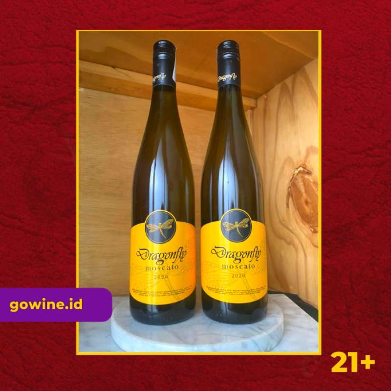 Jual Promo 2 Botol Moscato 750ml Moscato Wine Bali Dragonfly di
