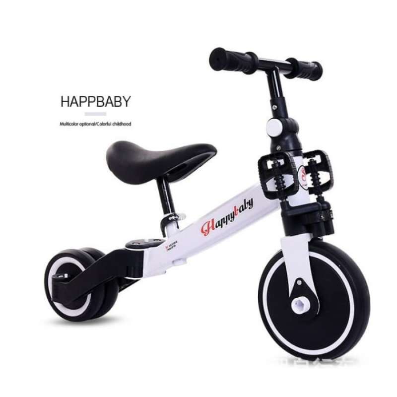 Jual Balance Bike 3in1 Sepeda Anak 3in1 Push Bike 3in1 Merah di