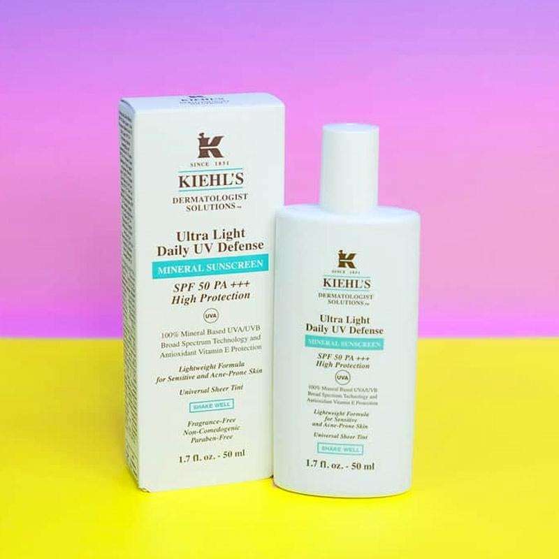 Jual Kiehl's Ultra Light Daily UV Defense Mineral Sunscreen SPF 50 PA