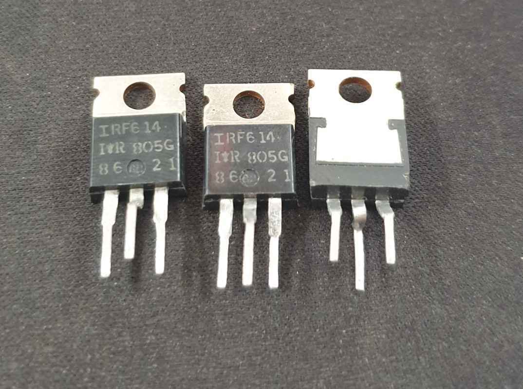 Jual Transistor IRF614 IRF 614 N-Channel Power Mosfet 2A 250V 2Ohm ...