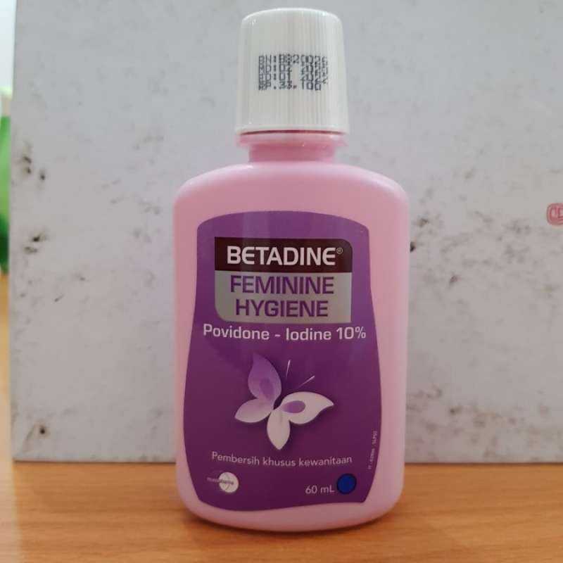 Jual Betadine Feminine Hygiene 60ml known as Betadine Vag_Douche di