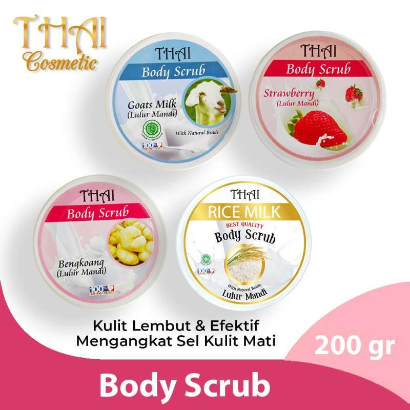 Promo Thai Body Scrub 200gr Diskon 45 Di Seller Thaicosmetic Mata