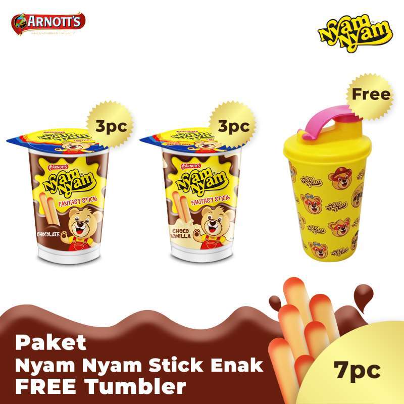 Promo Paket Nyam Nyam Stick Enak FREE Tumbler Diskon 30 di Seller