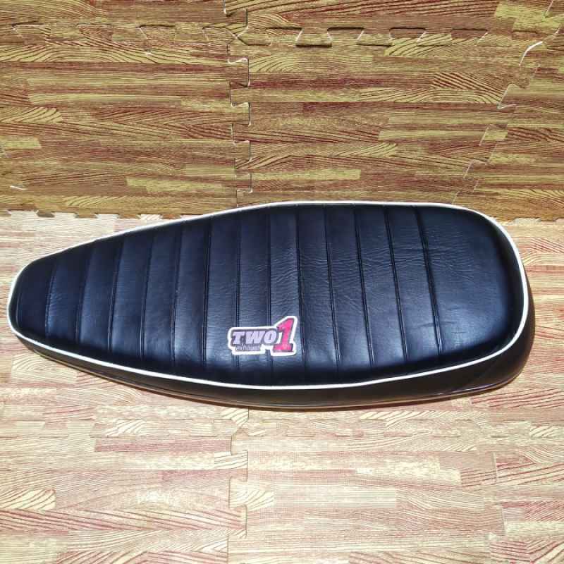 Promo Jok Caferacer Vespa model SIP seat terbaik - Hitam di Seller