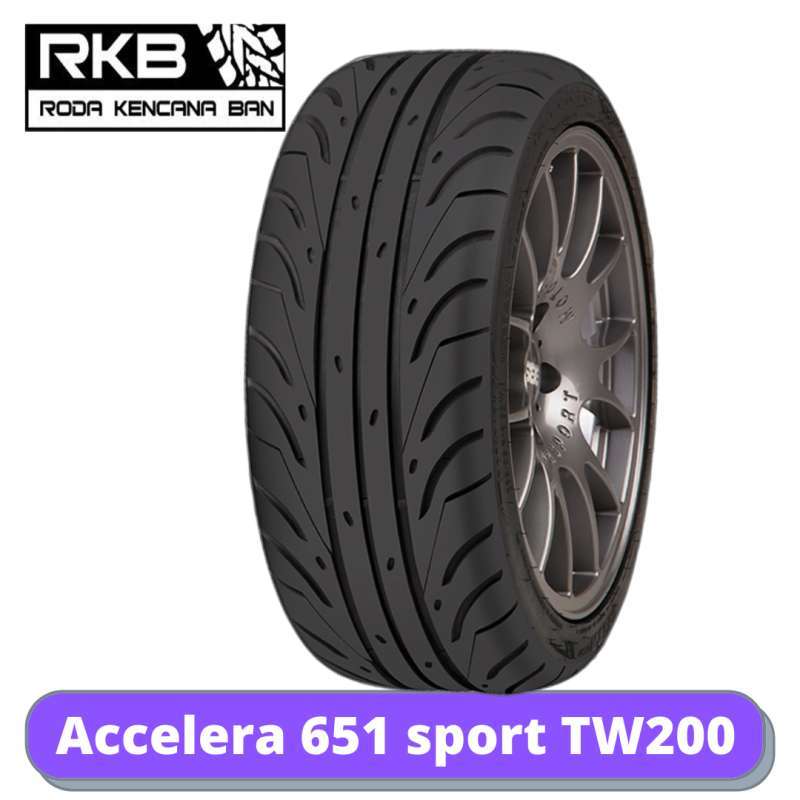 Jual Ban Mobil Accelera Sport 651 TW200 Semi Slick Drag Ukuran 195 50 