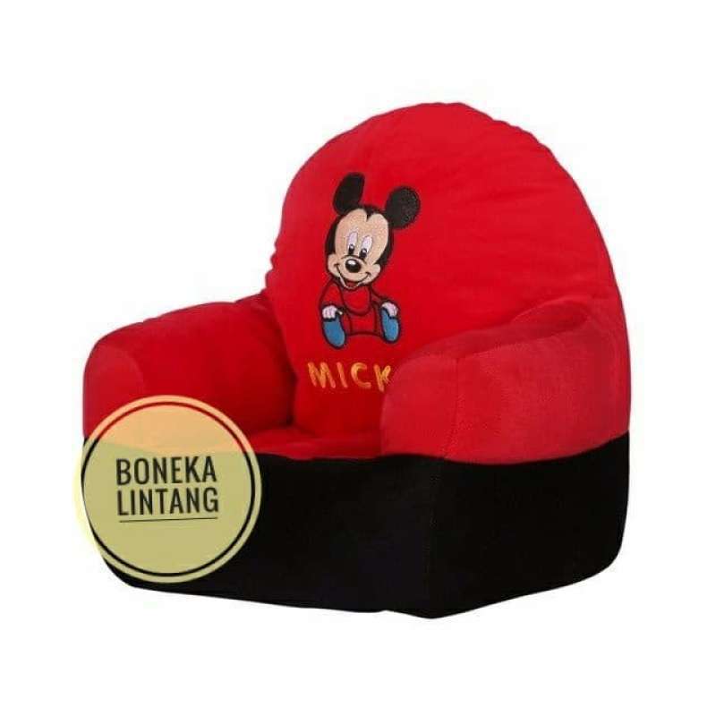 Jual Sofa Boneka/sofa karakter/tempat duduk anak/sofa anak Mickey mouse