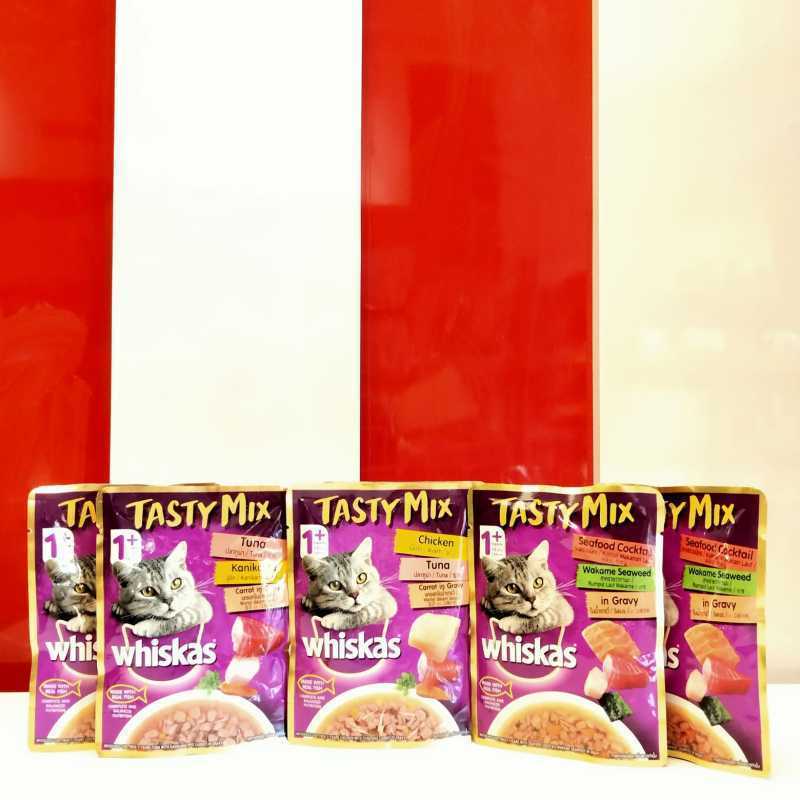Jual Whiskas Party Mix/snack Kucing Basah Di Seller Viral