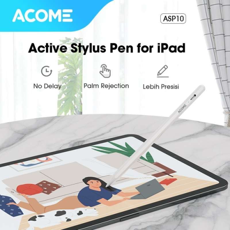 Jual STYLUS PEN FOR IPAD MINI AIR PRO ASP10 DUAL