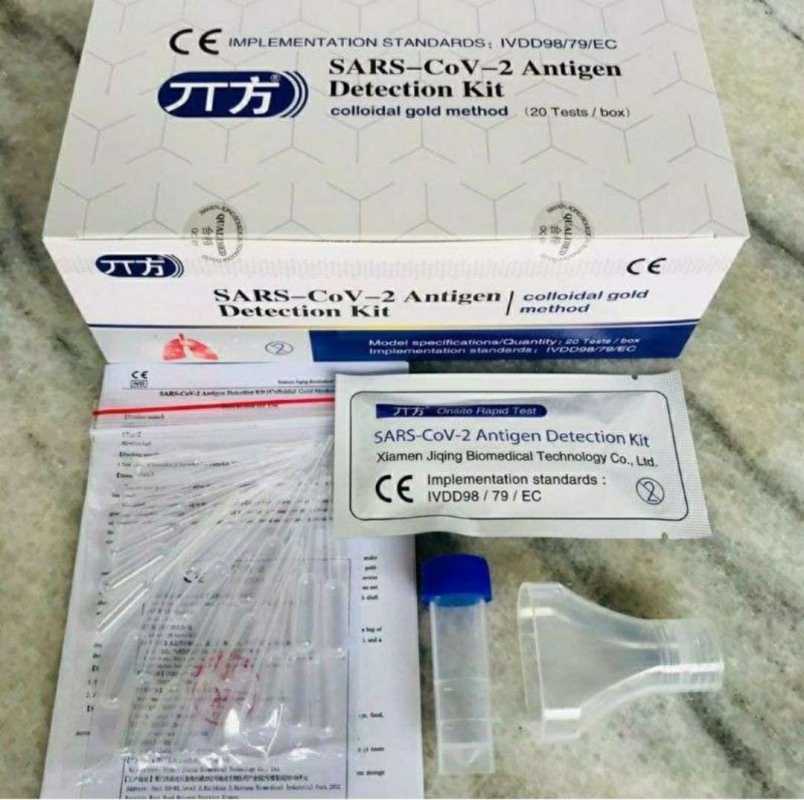 Promo Sars Cov Antigen Test Kit Isi 20 Kits Diskon 18 di Seller