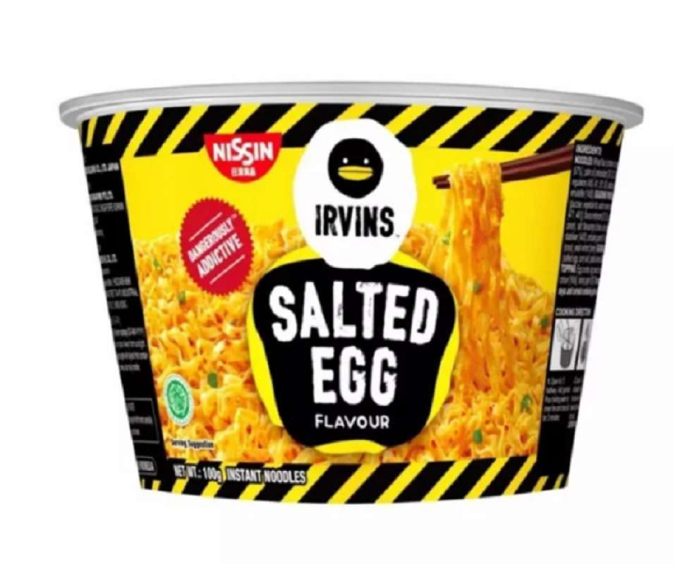 Jual Irvins Nissin Salted Egg Flavour Instant Noodles di Seller