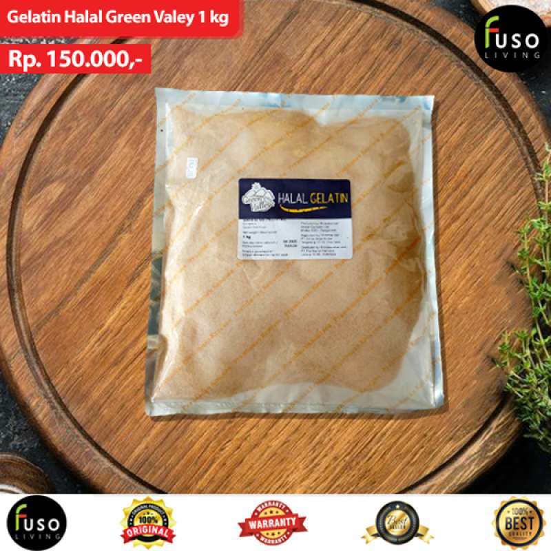 Jual Gelatin Halal Green Valey 1 Kg Di Seller Fuso_living Pondok