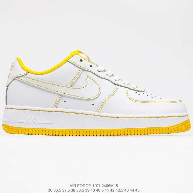 air force yellow and white