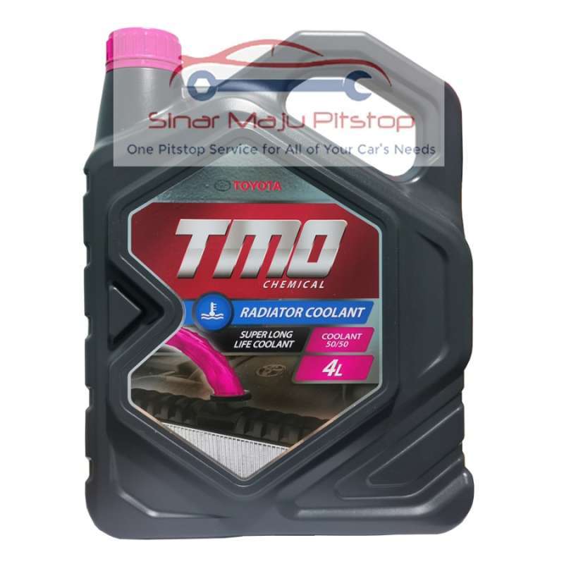 Promo TMO Radiator Coolant 50/50 Warna Merah Pink Original 4