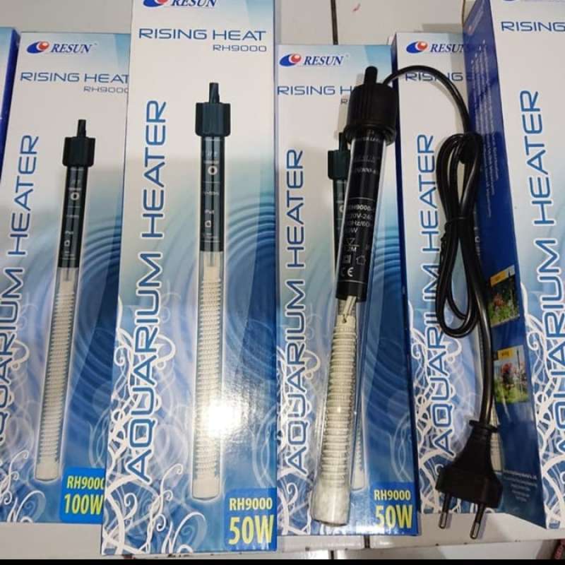 Jual Resun Heater 200watt / Penghangat Aquarium / Heater Aquarium di