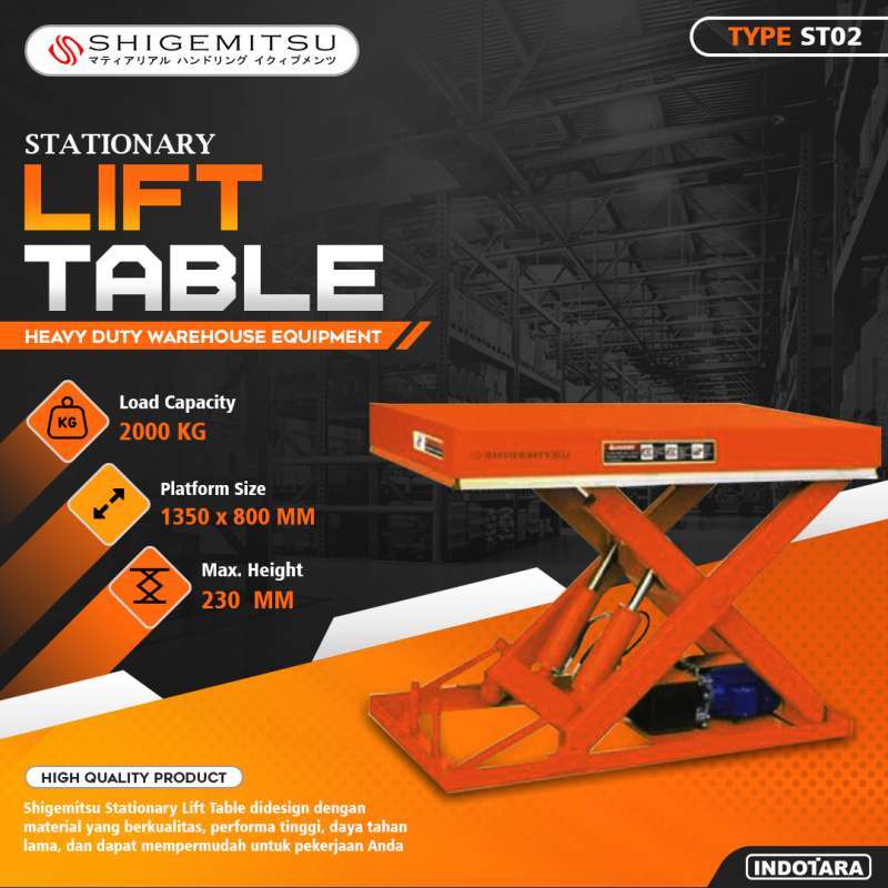 Lift Table Rambu Rambu Jual Table Lift Spesifikasi Original, Murah & Diskon Harga Juni 2024 ...