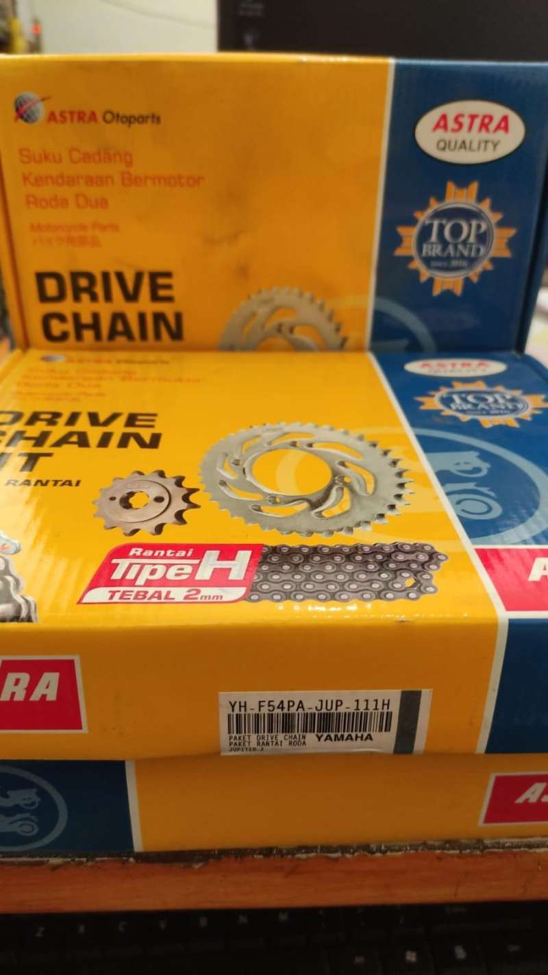 Jual Gir Set/ Gear Set/ Drive Chain Kit yamaha jupiter mx lama 135 Aspira di Seller Arden Hobby