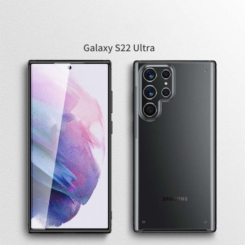 Promo Samsung S22/ S22+/ S22 ULTRA Case Tritone Frosted Design SoftCase