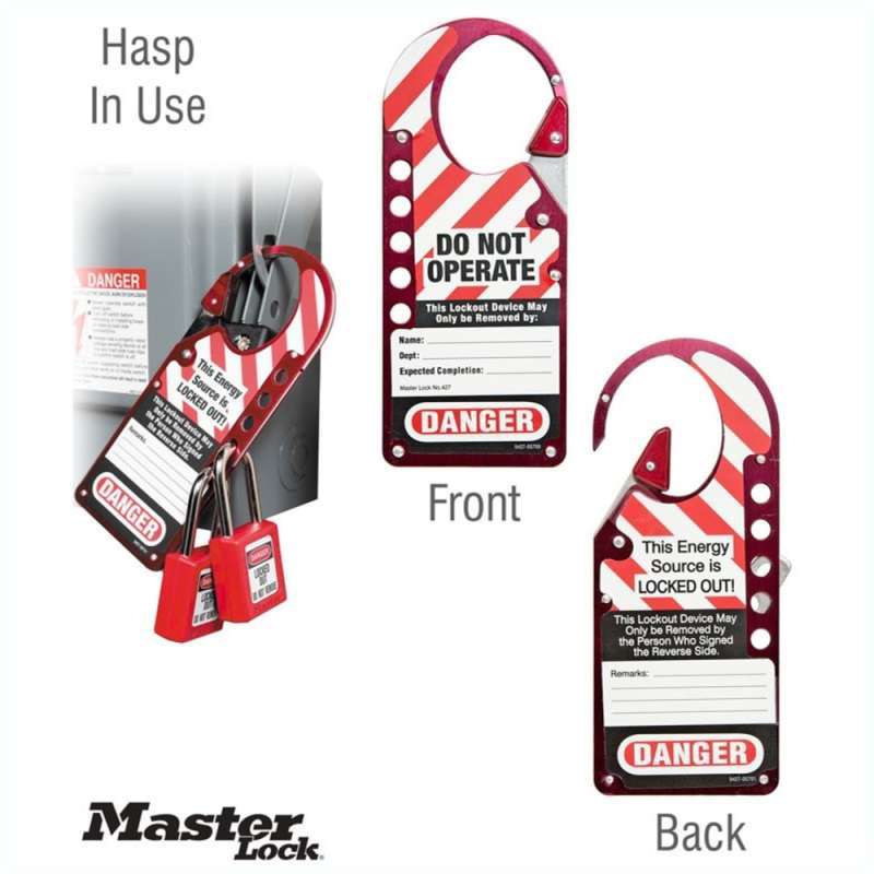 Jual Master Lock 427red Safety Loto (lockout Tagout) Labeled Snapon