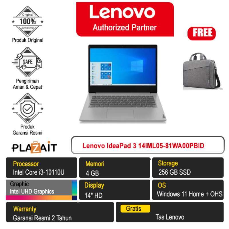 Lenovo IdeaPad 3 14IML05 81WA00CRLM: Prezzo e caratteristiche