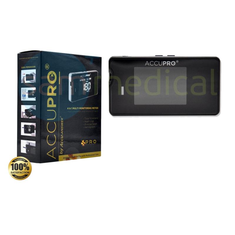 Promo Accu Pro Multicheck 4in1 /Cek Gula,Cholesterol ,Asam Urat