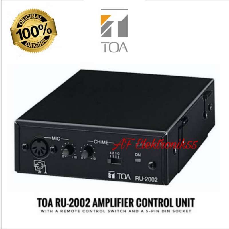 Toa Ru 2002 Jual Amplifier Toa RU 2002 Original di Seller Dionnee shop - Wanasari ...