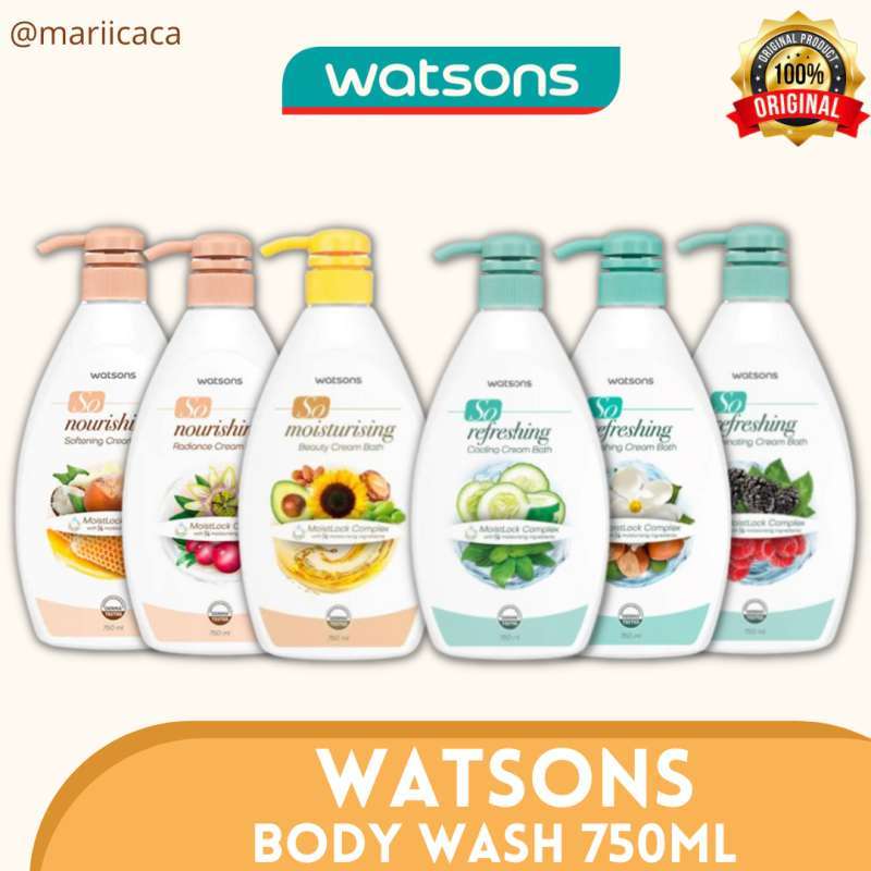 Jual Watsons Body Wash / Sabun Mandi (So Nourishing, So Refreshing, So