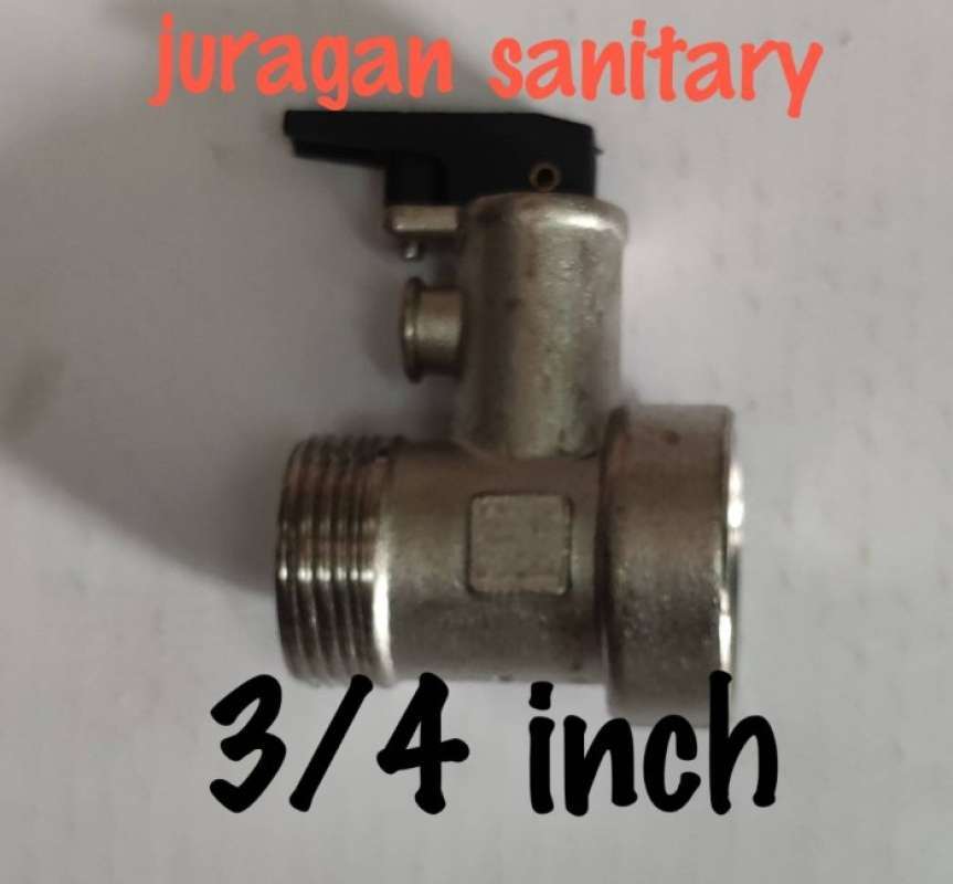 Jual Safety Valve 3/4 Untuk Pemanas Air / Water Heater di Seller