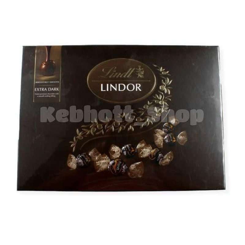 Jual Lindt Lindor Swiss Extra Dark Chocolate 168gr Lind Cokelat Hitam di Seller