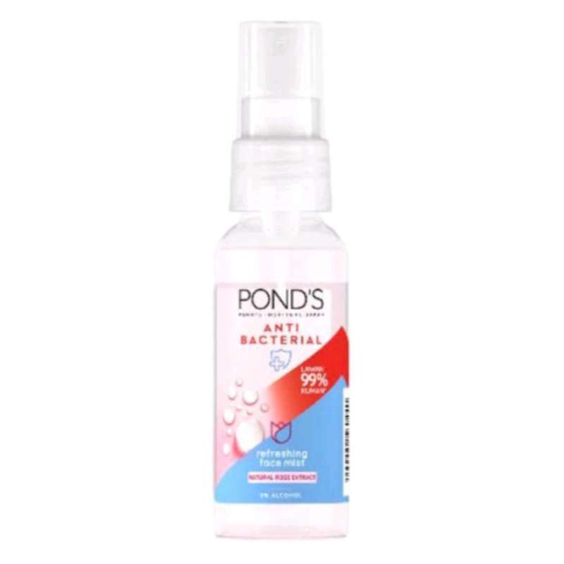 Jual POND’S Anti Bacterial Refreshing Face Mist Spray with Natural Rose