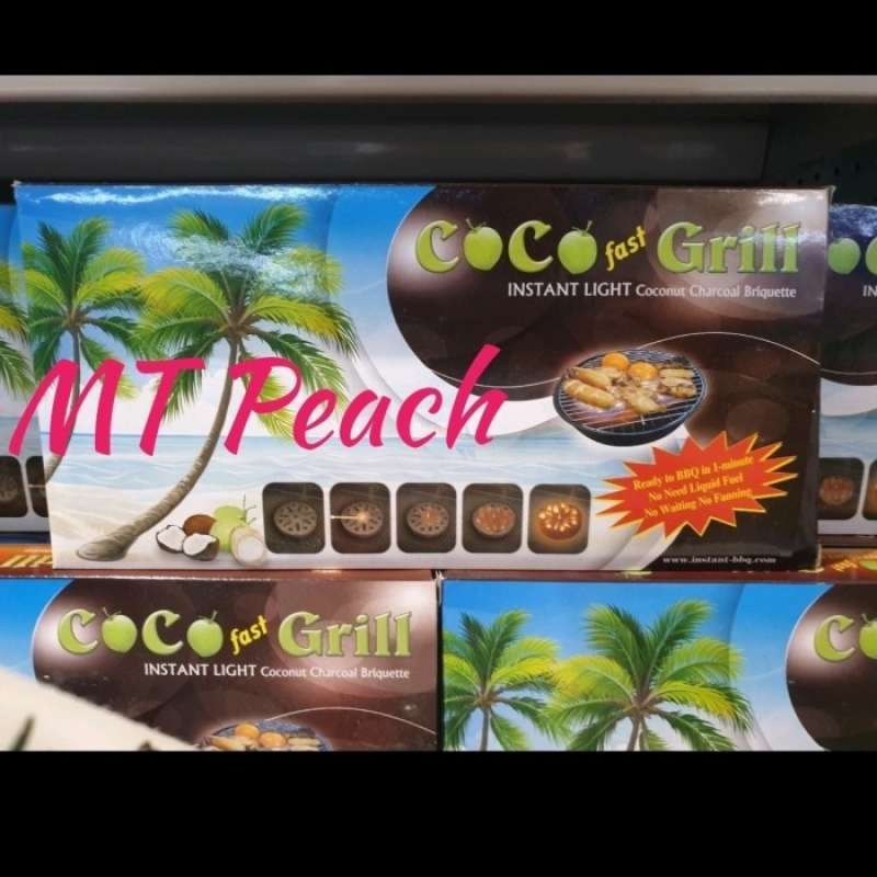 Jual COCO FAST GRILL BRIKET ARANG KELAPA 2PCS di Seller DMC BINTARO