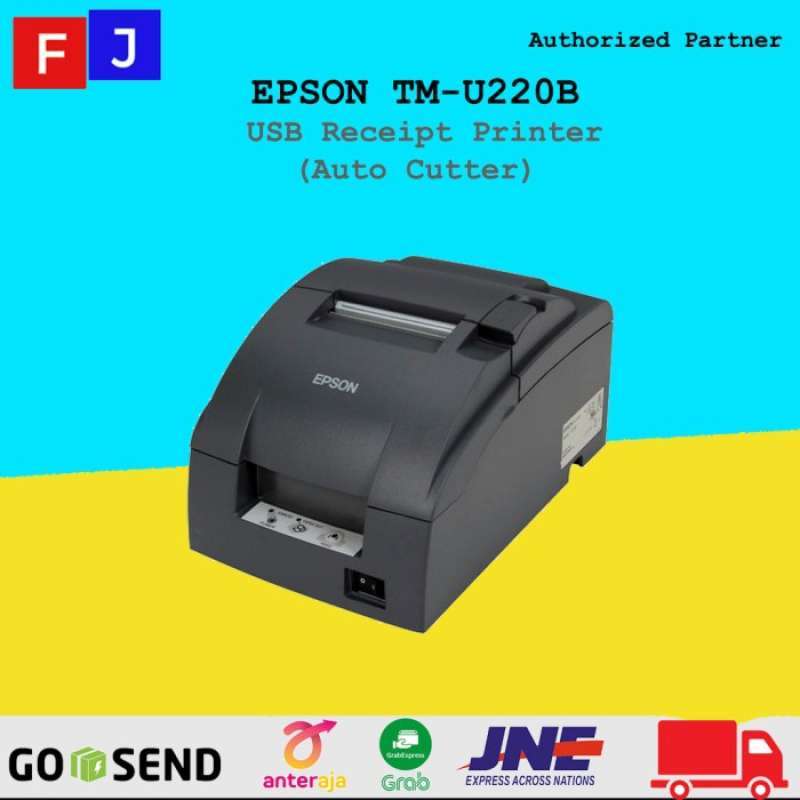 Promo Epson TmU220B776 / Tmu 220B Usb Receipt Printer (Auto Cutter