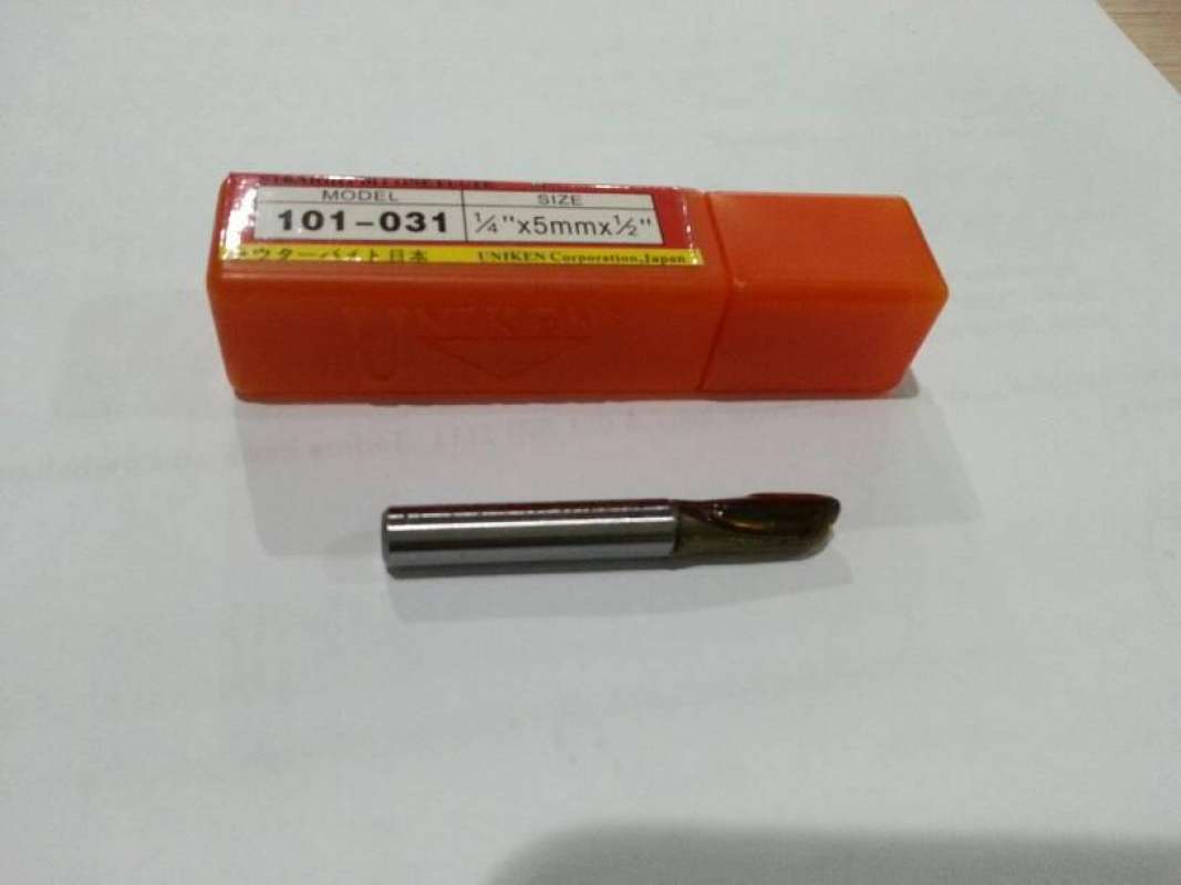 Jual Mata Profil / Router STRAIGHT Bit One Flute 101031 UNIKEN di