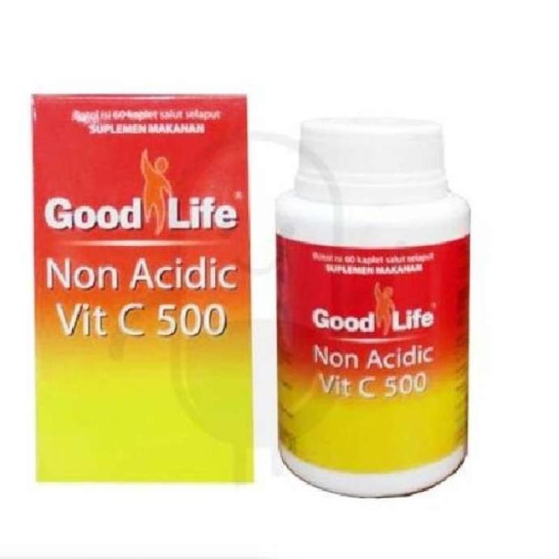 Jual GOOD LIFE NON ACIDIC VIT C 500 MG BOTOL 60 KAPLET di Seller Cv. Apotek Merapi Mandiri