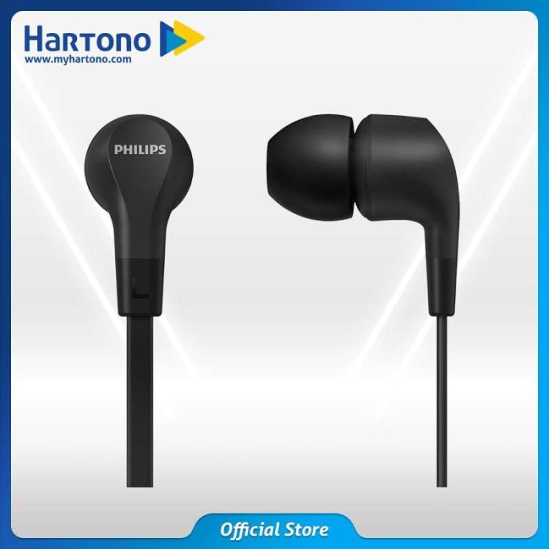 Jual PHILIPS PERSONAL EARPHONE BLACK TAE1105BK di Seller MyHartono ...