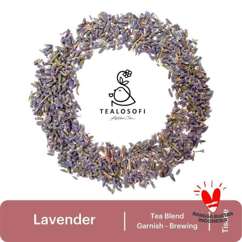 Jual Lavender Dried Flower Tea Teh Bunga Artisan Herbal Purple Kering