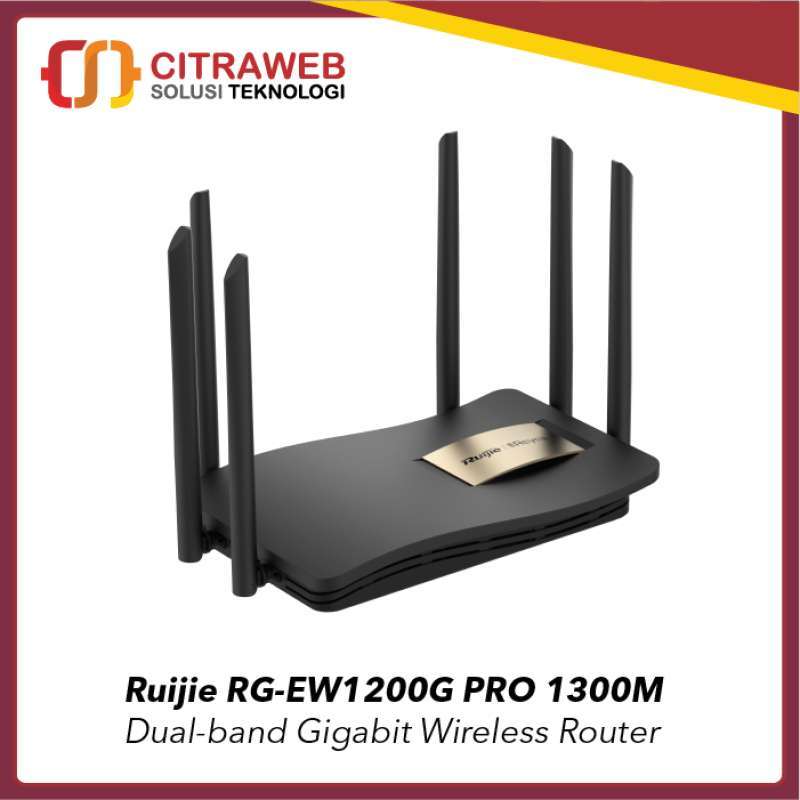 Gigaair Router Jual Ruijie Reyee RG-EW1200G PRO 1300M Dual-band Gigabit Wireless ...