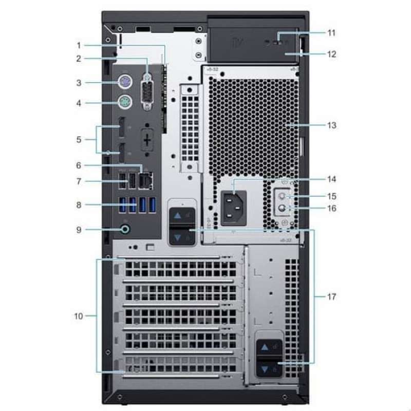 Jual SERVER DELL POWEREDGE T40 - Xeon E-2224G 8GB 1TB DOS RESMI di ...
