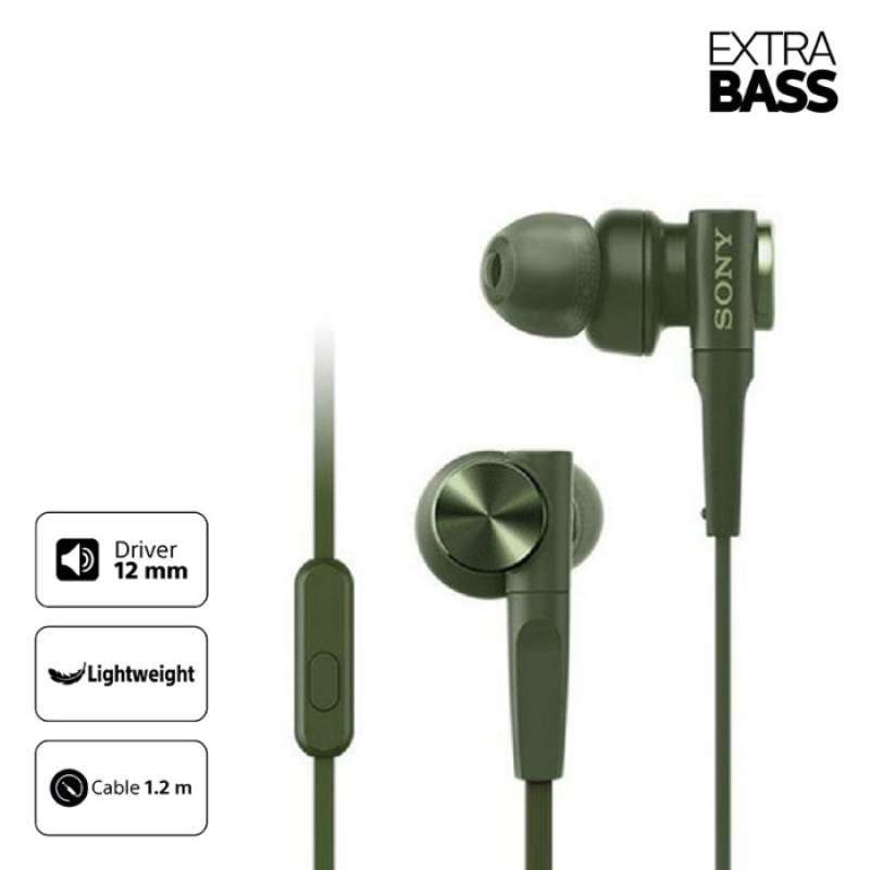 Jual SONY MDR-XB55AP Extra Bass Earphone / XB55AP / XB-55AP / 55AP di ...
