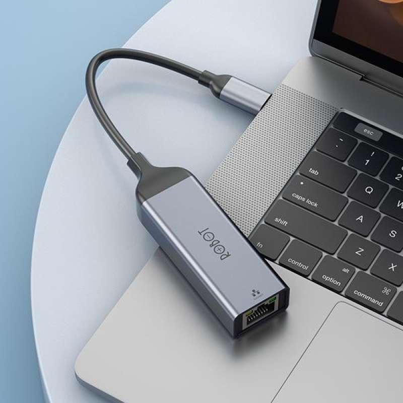 Jual Robot Ea20C Ethernet Adapter Usb-C 1000Mbps Rj45 Lan Adaptor Type ...