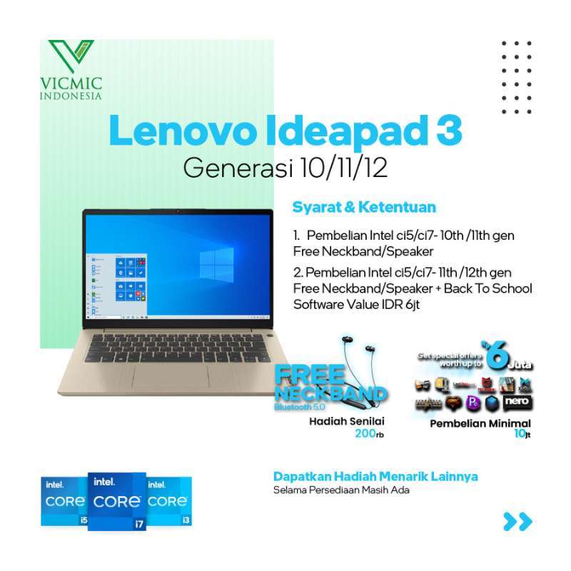Jual Lenovo Ideapad 3 14itl6 D8id Intel I5 1135g7 8gb 512gb Ssd Mx350